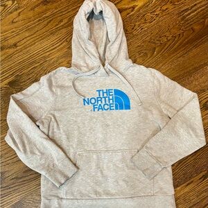 The North Face Gray Hoodie kids large